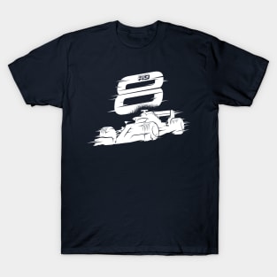 We Race On! 8 [White] T-Shirt